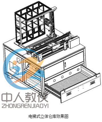 立體倉(cāng)庫(kù)效果圖