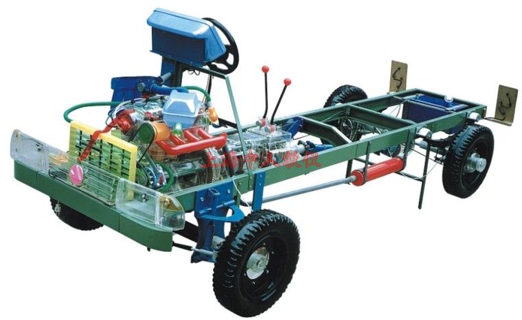 獵豹CJY2470型透明整車(chē)模型
